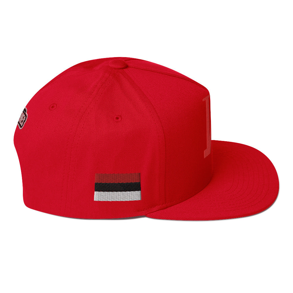 JRA "W" Flat Bill Cap Juan Rico Academy