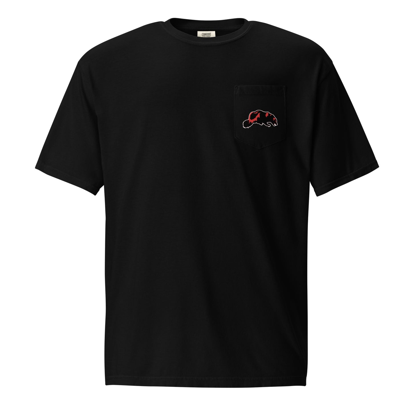Juan Rico Wolverine Unisex garment-dyed pocket t-shirt