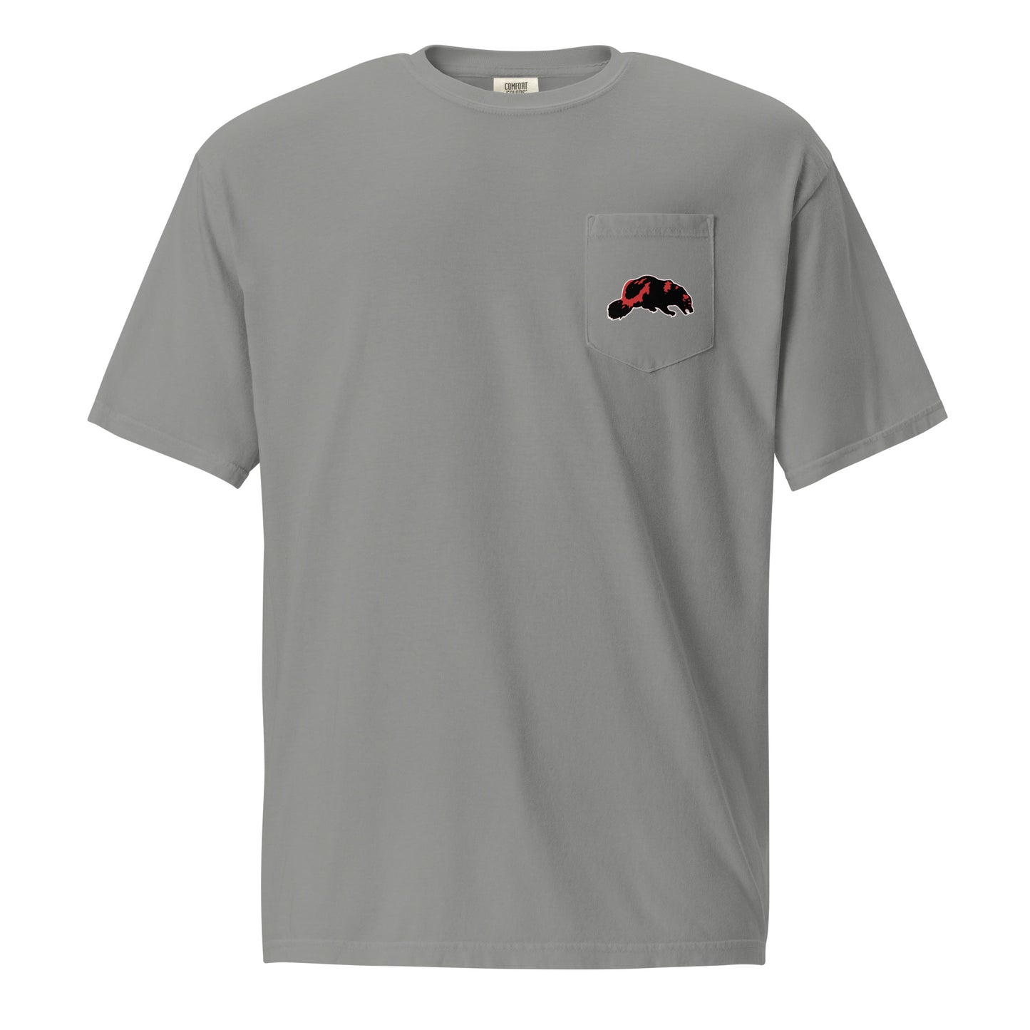 Juan Rico Wolverine Unisex garment-dyed pocket t-shirt
