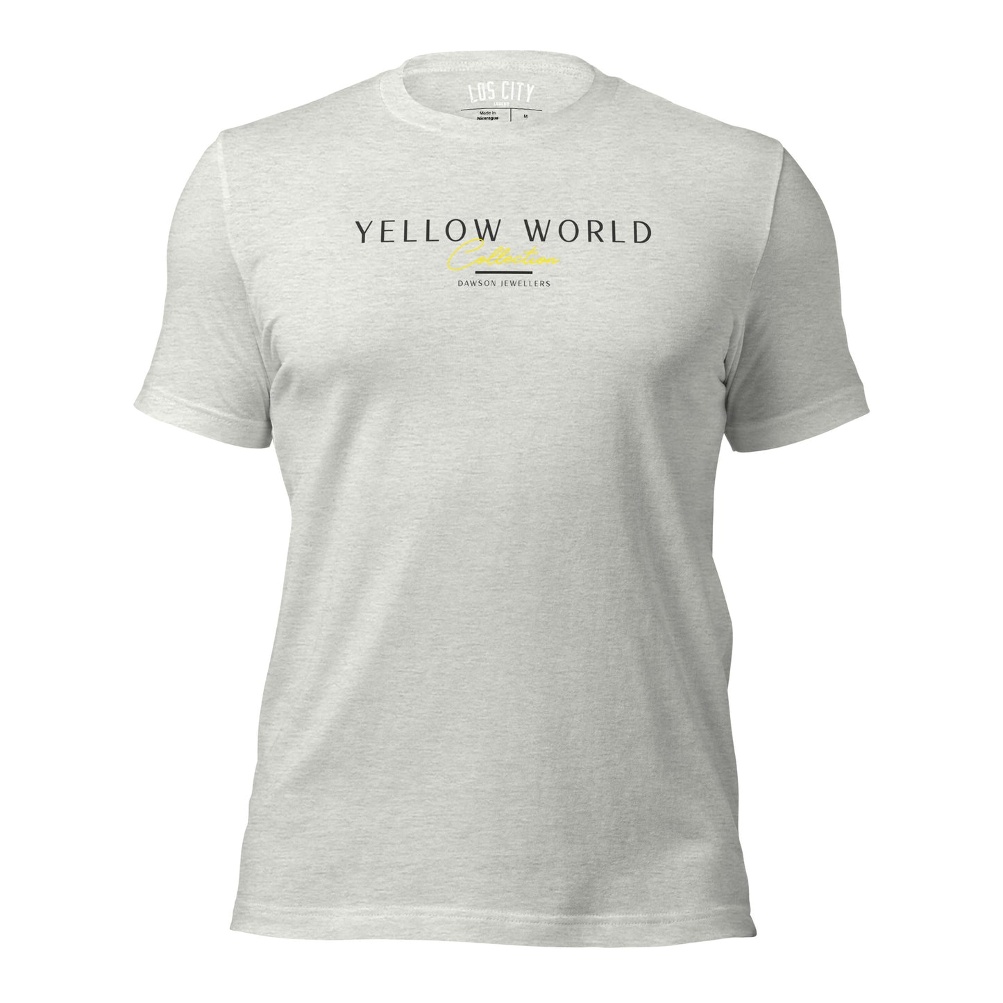 Yellow World Collection Unisex t-shirt