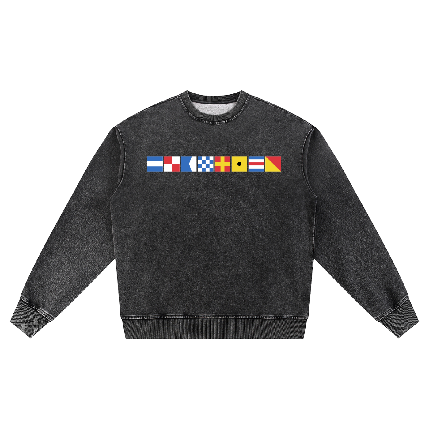 Juan Rico Signal Code (Oversized) Crewneck
