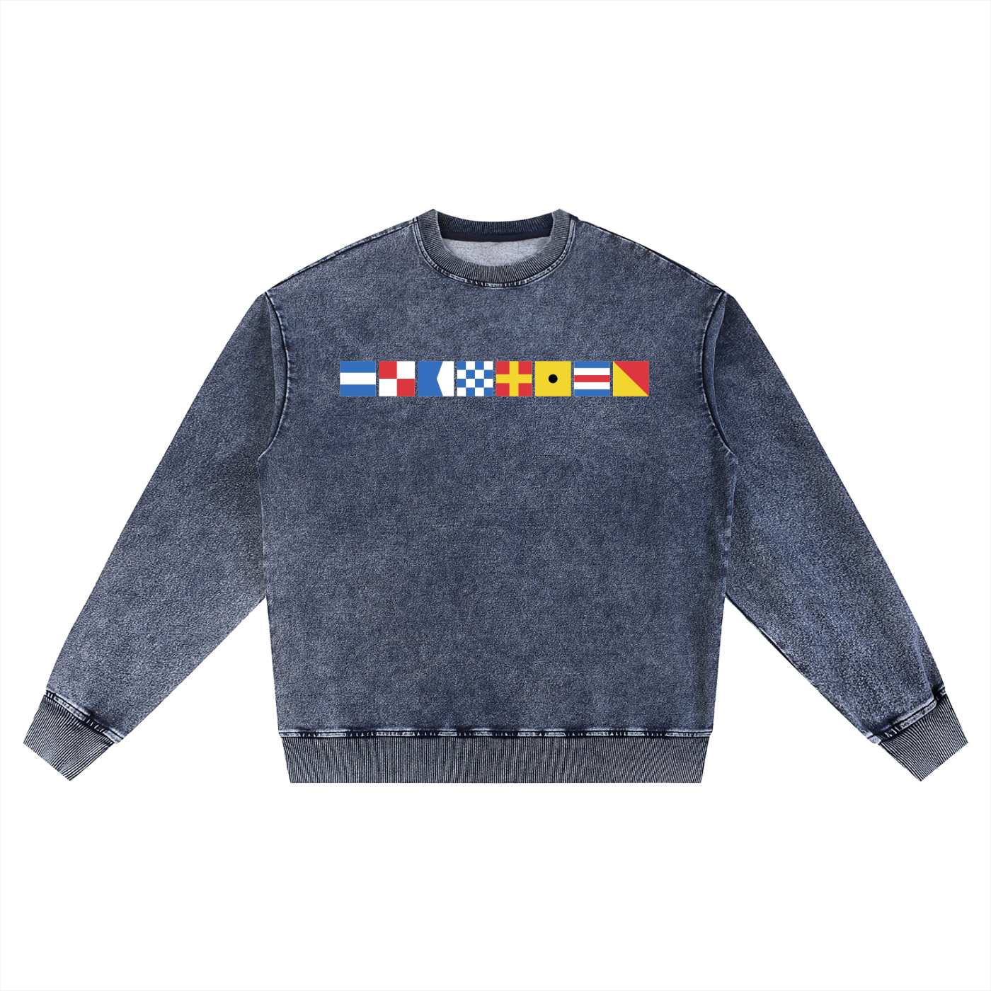 Juan Rico Signal Code (Oversized) Crewneck