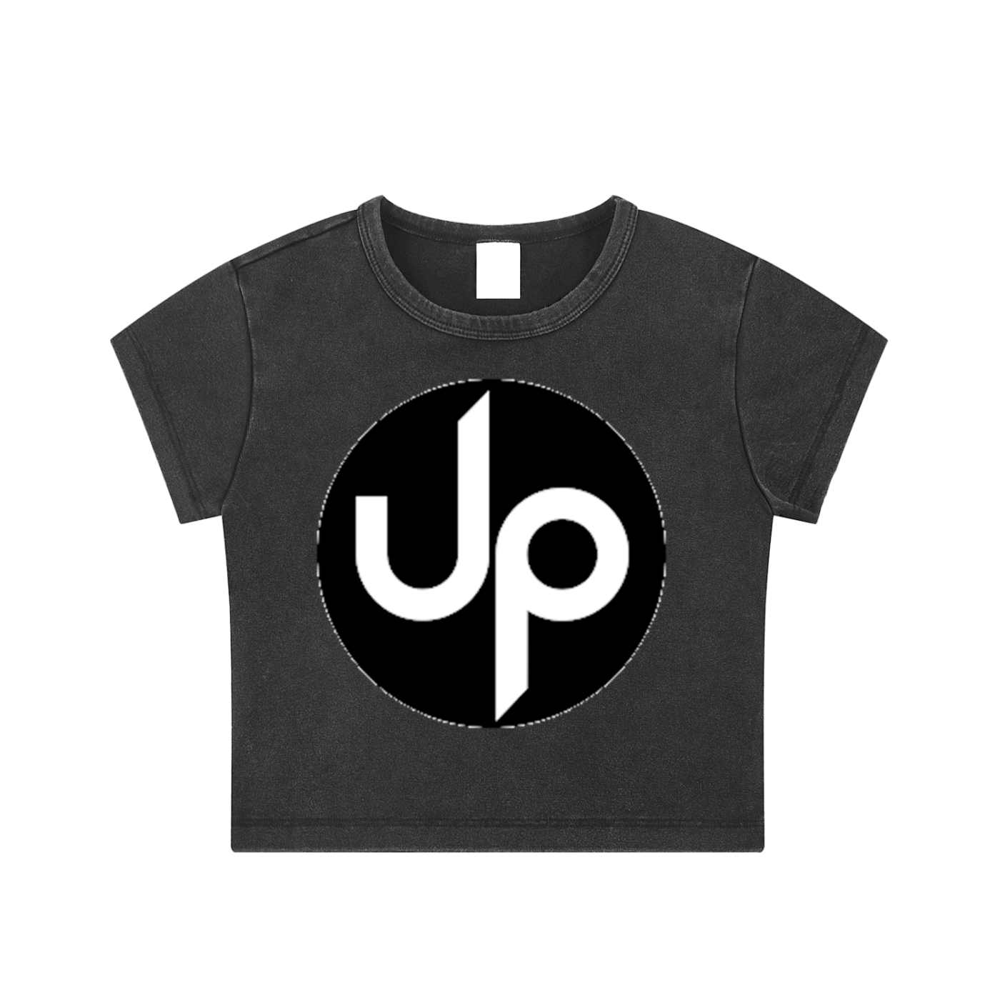 United People UP Snow Washed Crop Top