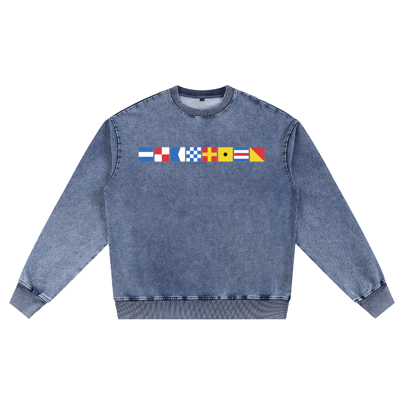 Juan Rico Signal Code (Oversized) Crewneck