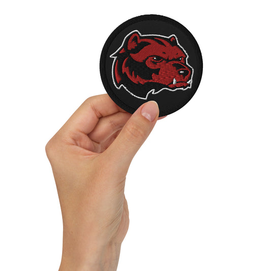 Juan Rico Academy Wolverines Embroidered patches