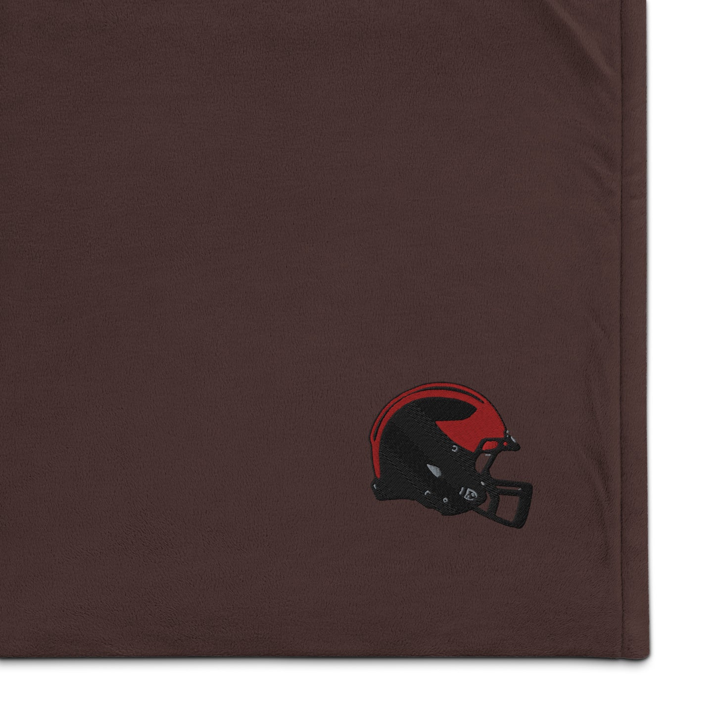 Juan Rico Academy Wolverines Helmet Premium sherpa blanket