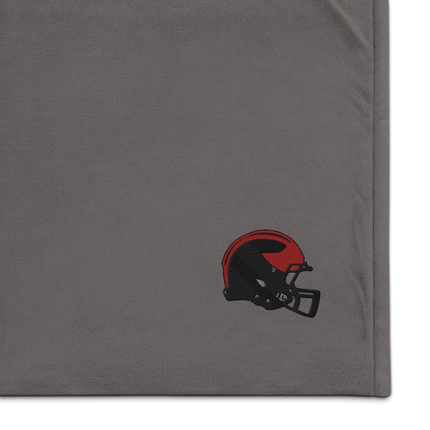 Juan Rico Academy Wolverines Helmet Premium sherpa blanket