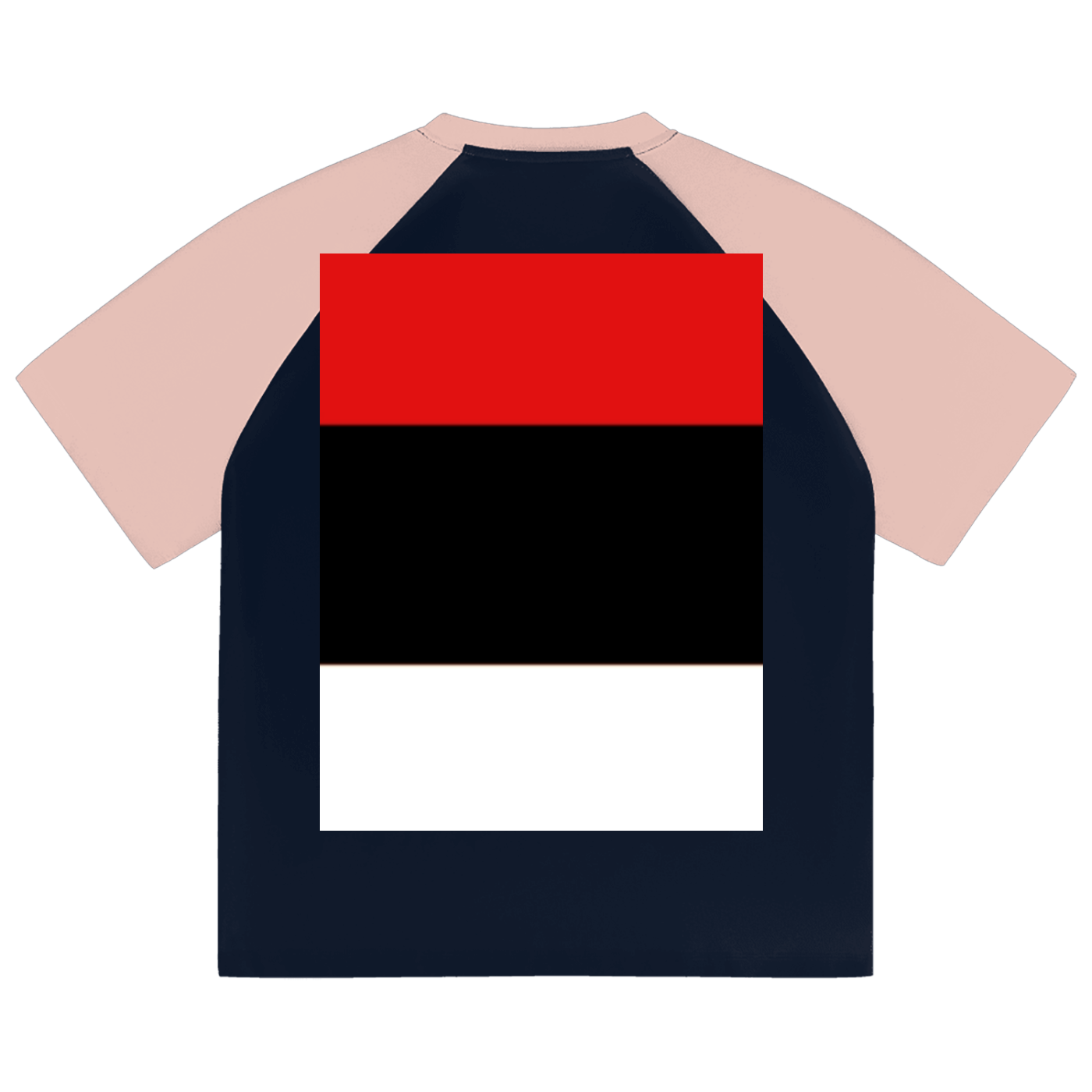 JRA Color-Blocked Raglan Sleeve T-shirt