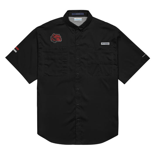 Juan Rico Academy Men’s Columbia short sleeve button shirt