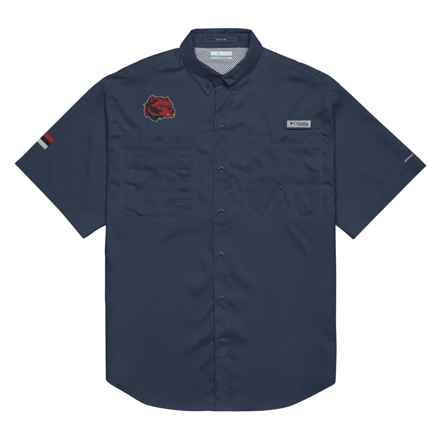 Juan Rico Academy Men’s Columbia short sleeve button shirt
