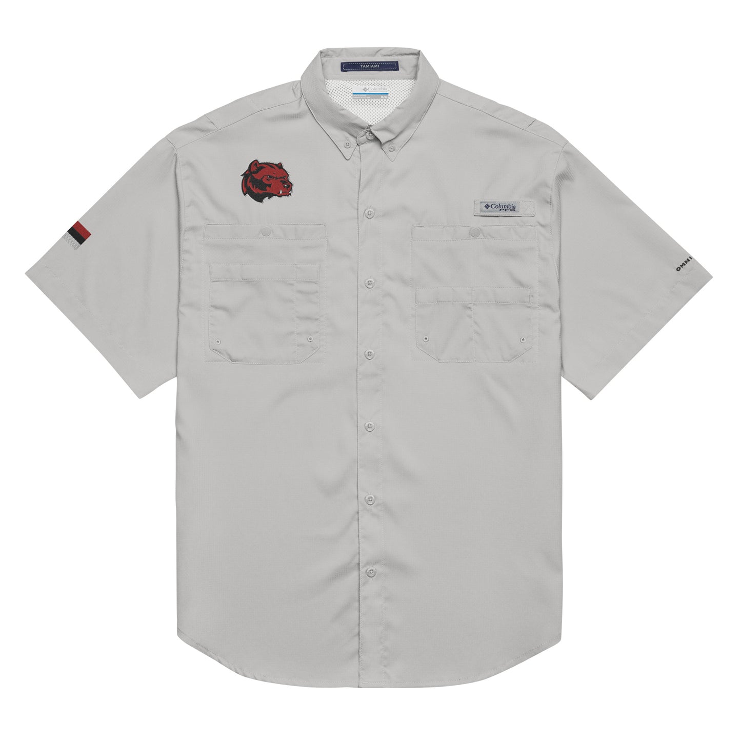 Juan Rico Academy Men’s Columbia short sleeve button shirt