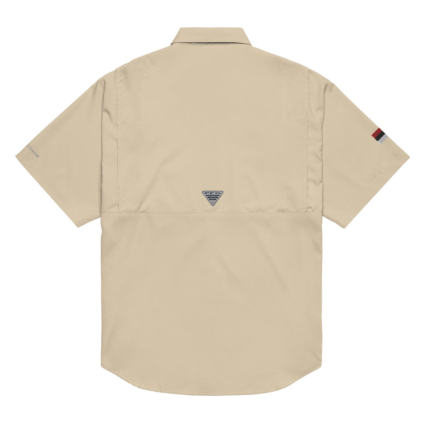 Juan Rico Academy Men’s Columbia short sleeve button shirt