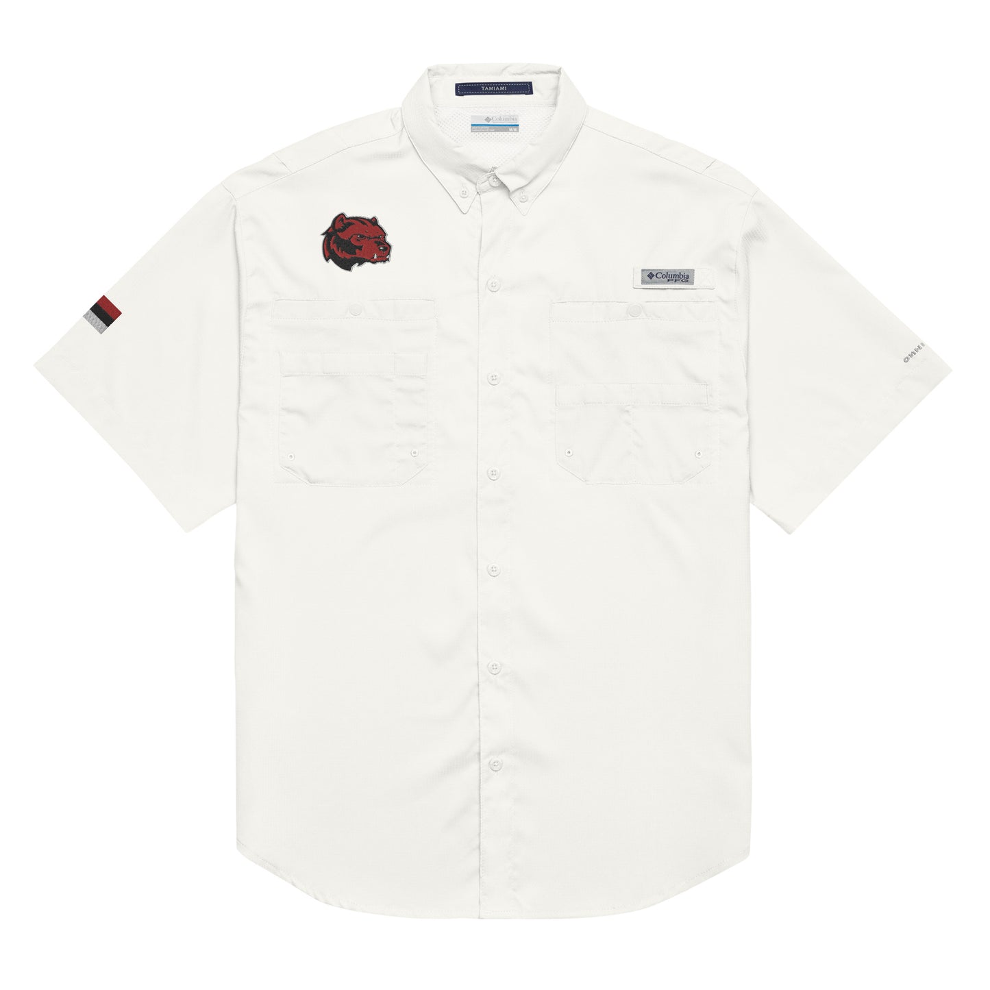 Juan Rico Academy Men’s Columbia short sleeve button shirt