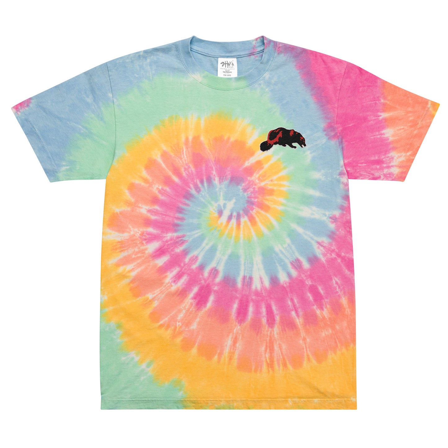 Juan Rico Wolverine Sample Oversized tie-dye t-shirt