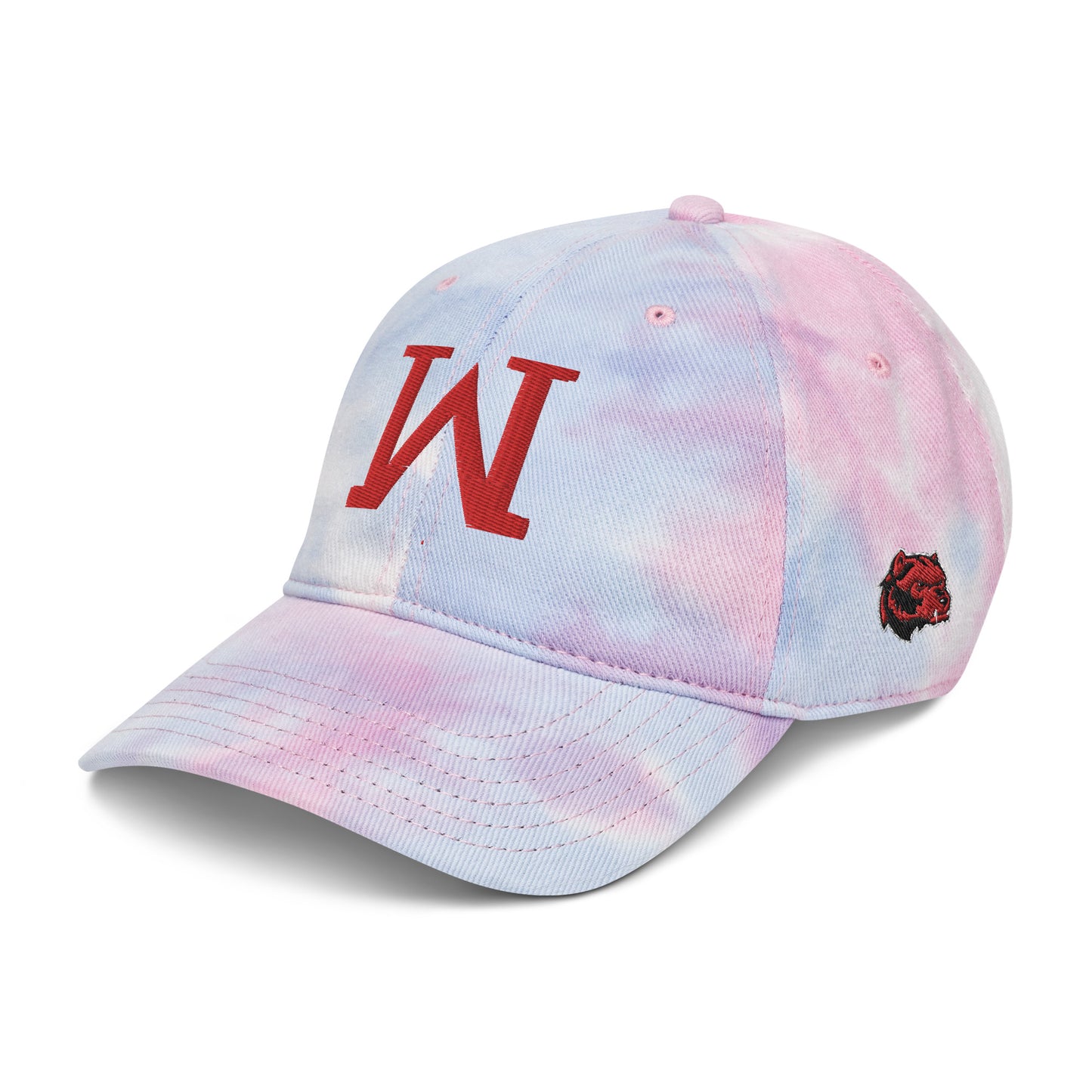 JRA "W' Tie dye hat Juan Rico Academy Wolverines