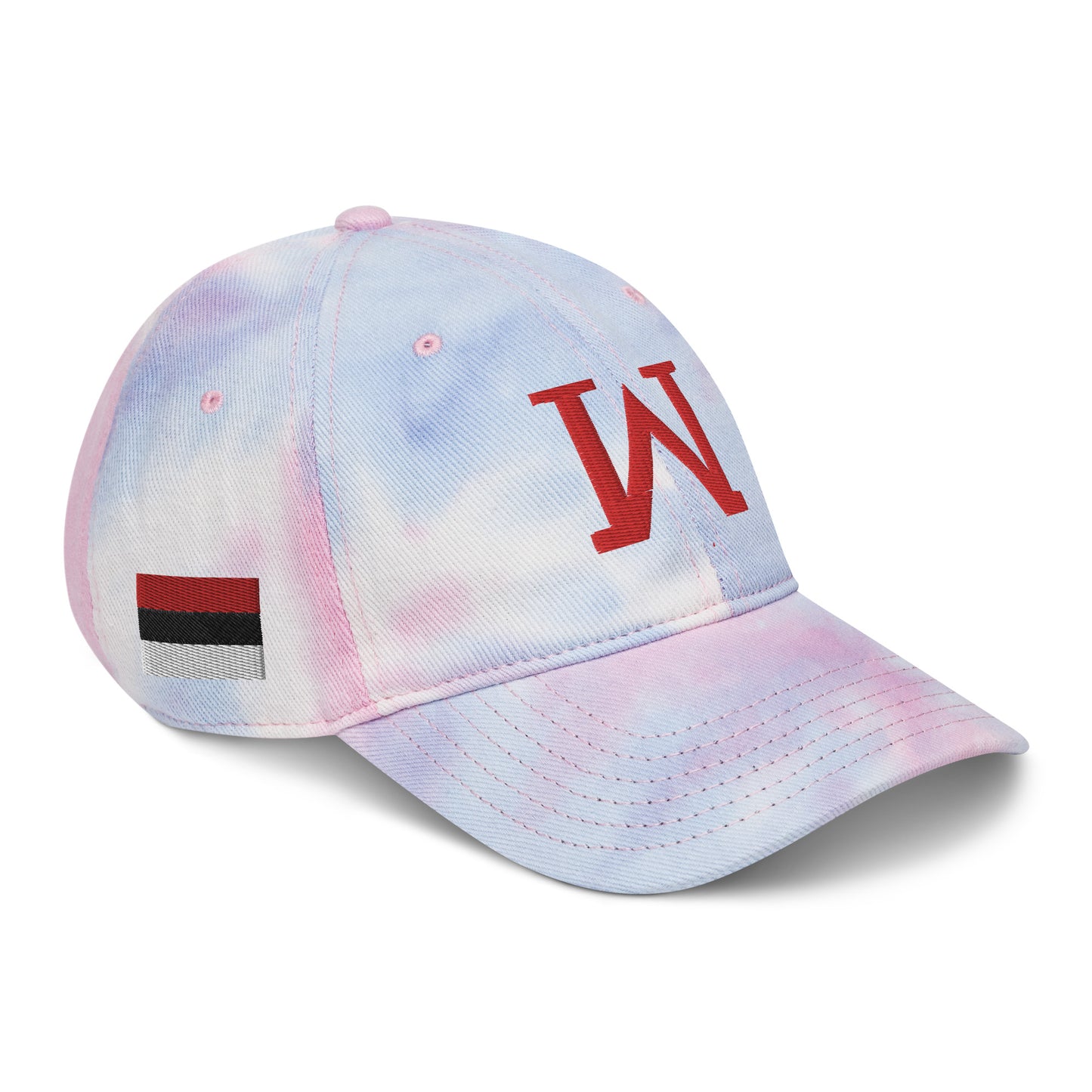 JRA "W' Tie dye hat Juan Rico Academy Wolverines