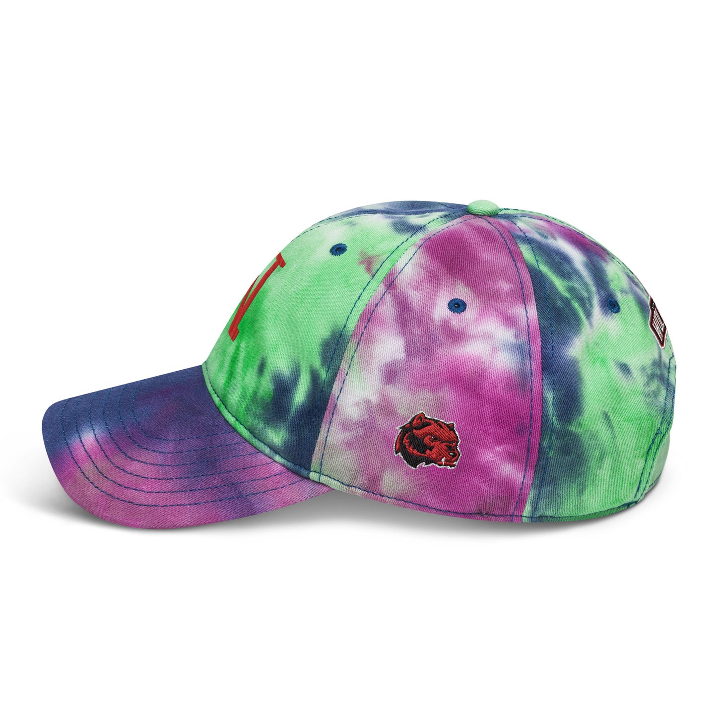 JRA "W' Tie dye hat Juan Rico Academy Wolverines