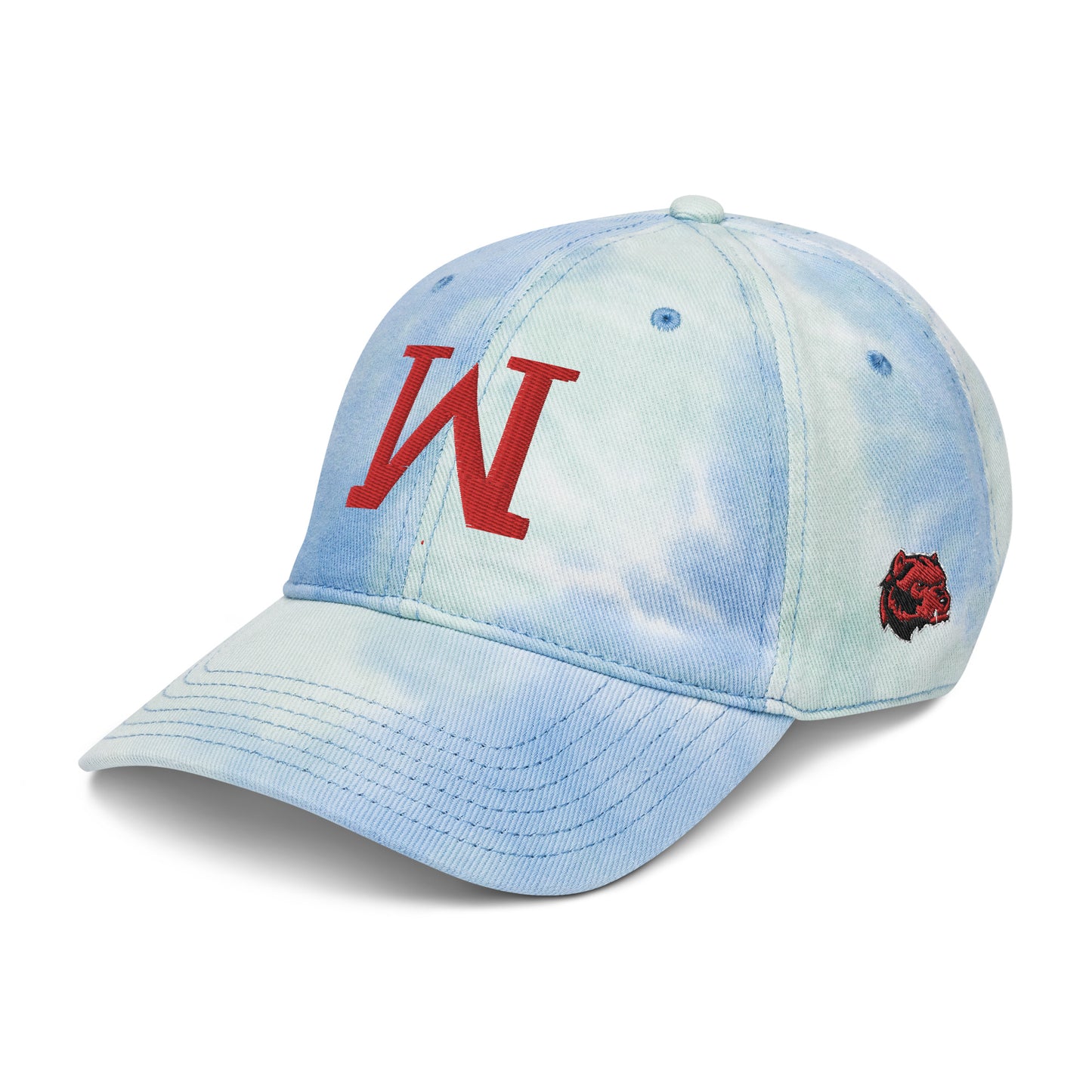 JRA "W' Tie dye hat Juan Rico Academy Wolverines