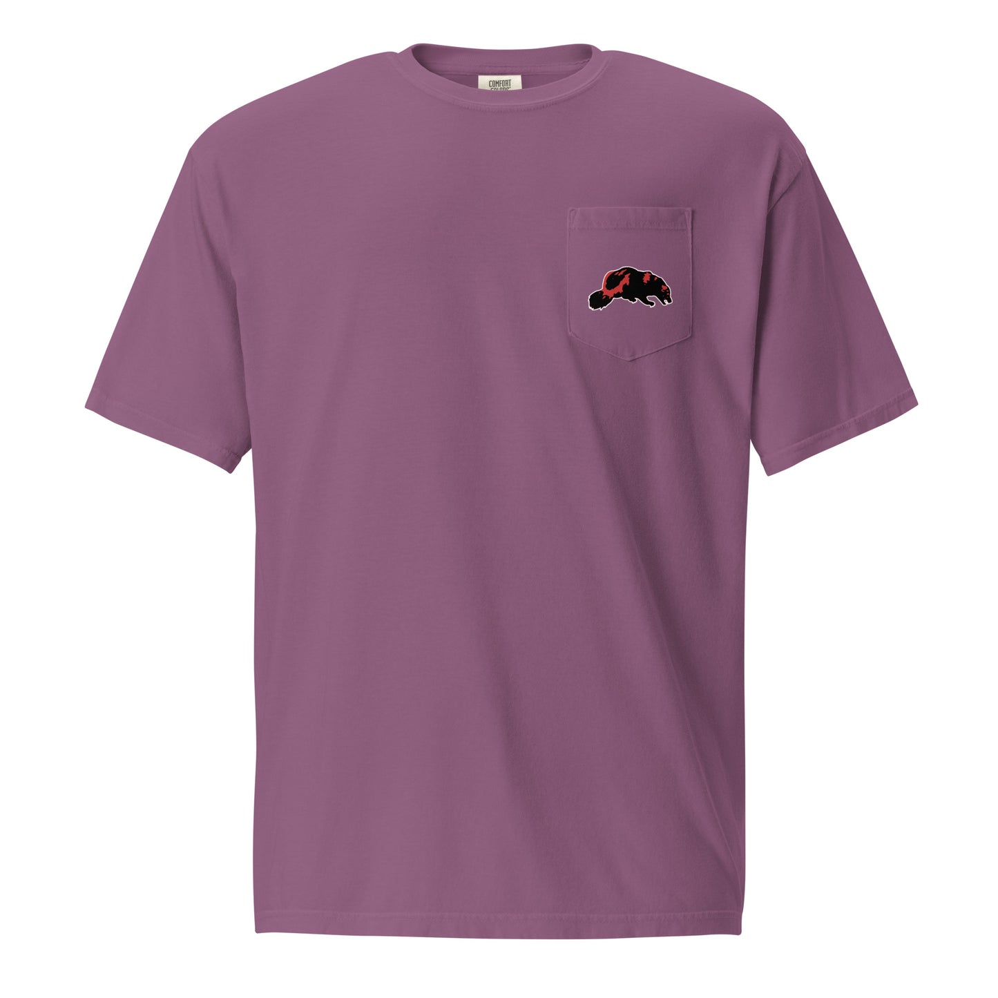 Juan Rico Wolverine Unisex garment-dyed pocket t-shirt