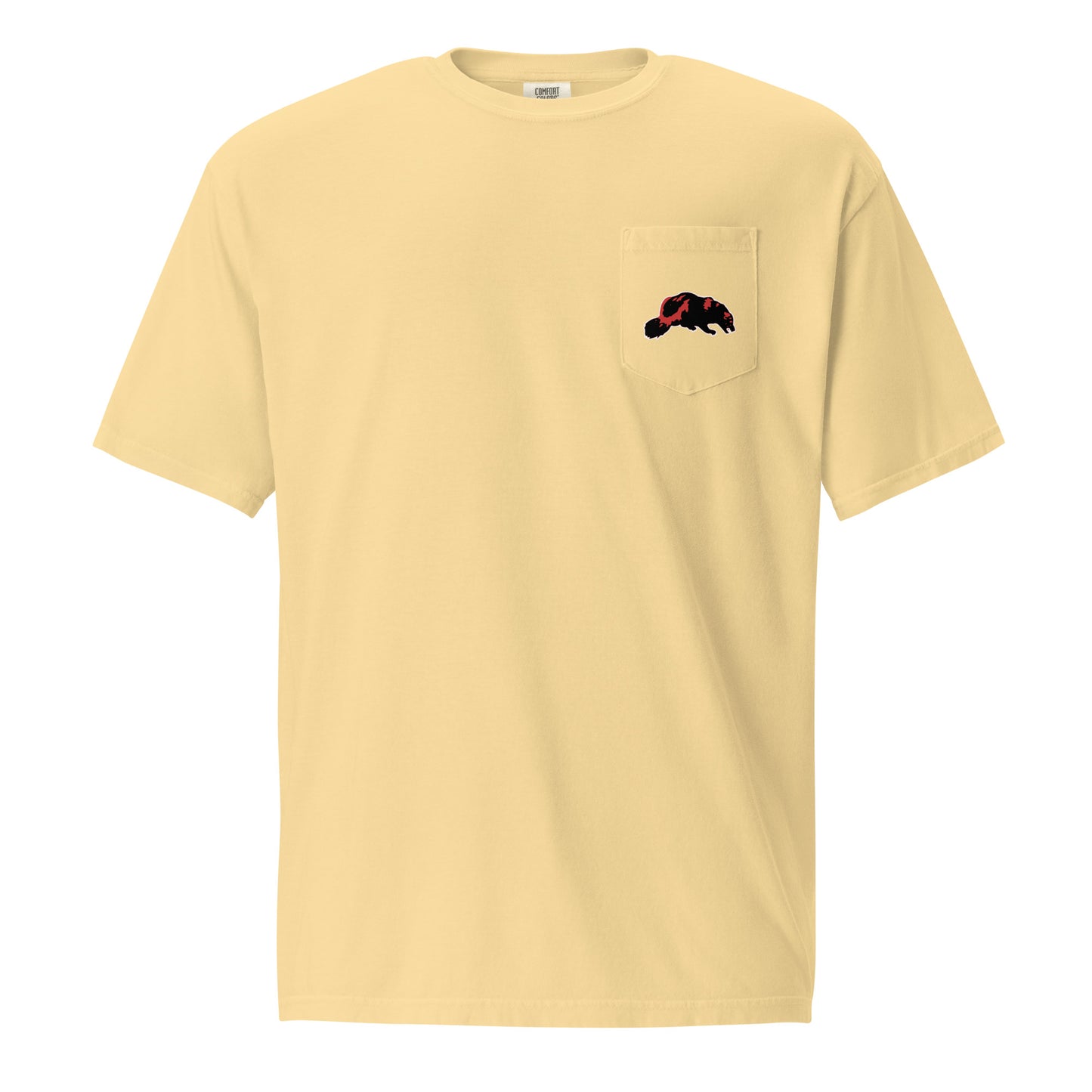 Juan Rico Wolverine Unisex garment-dyed pocket t-shirt