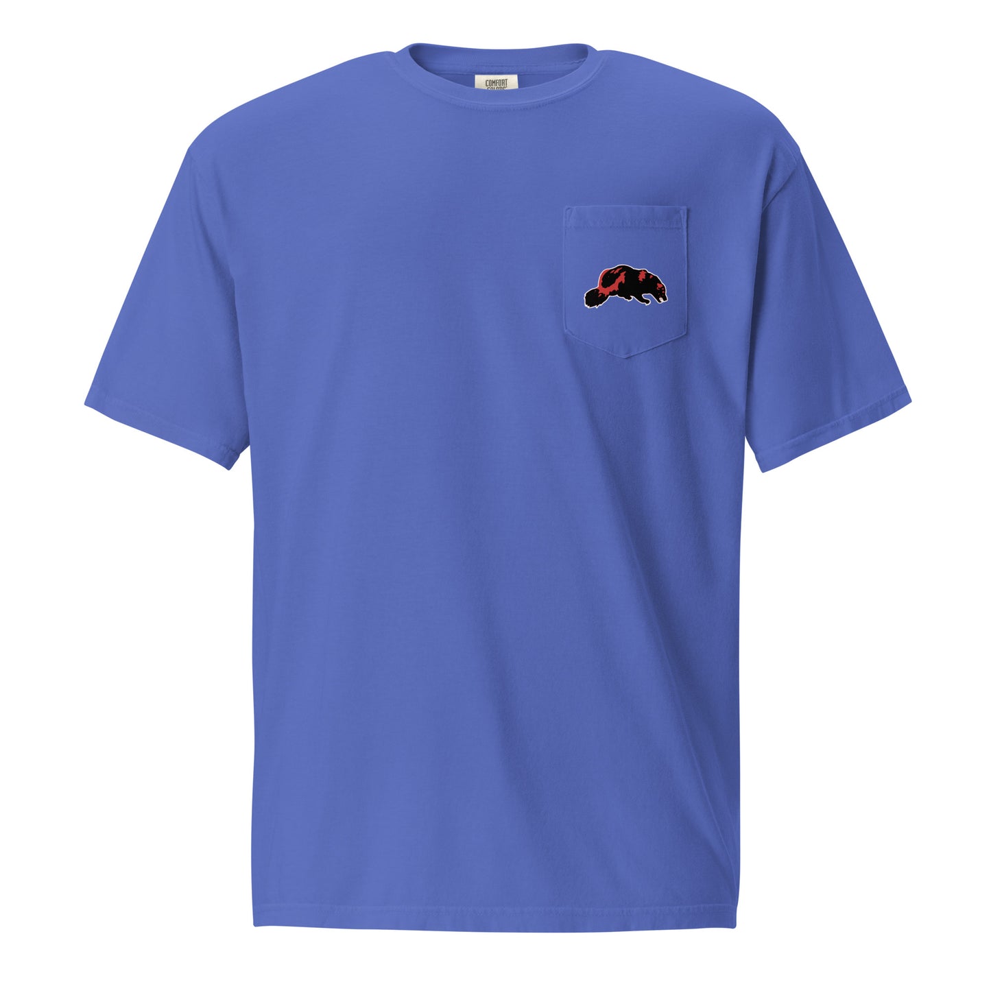 Juan Rico Wolverine Unisex garment-dyed pocket t-shirt