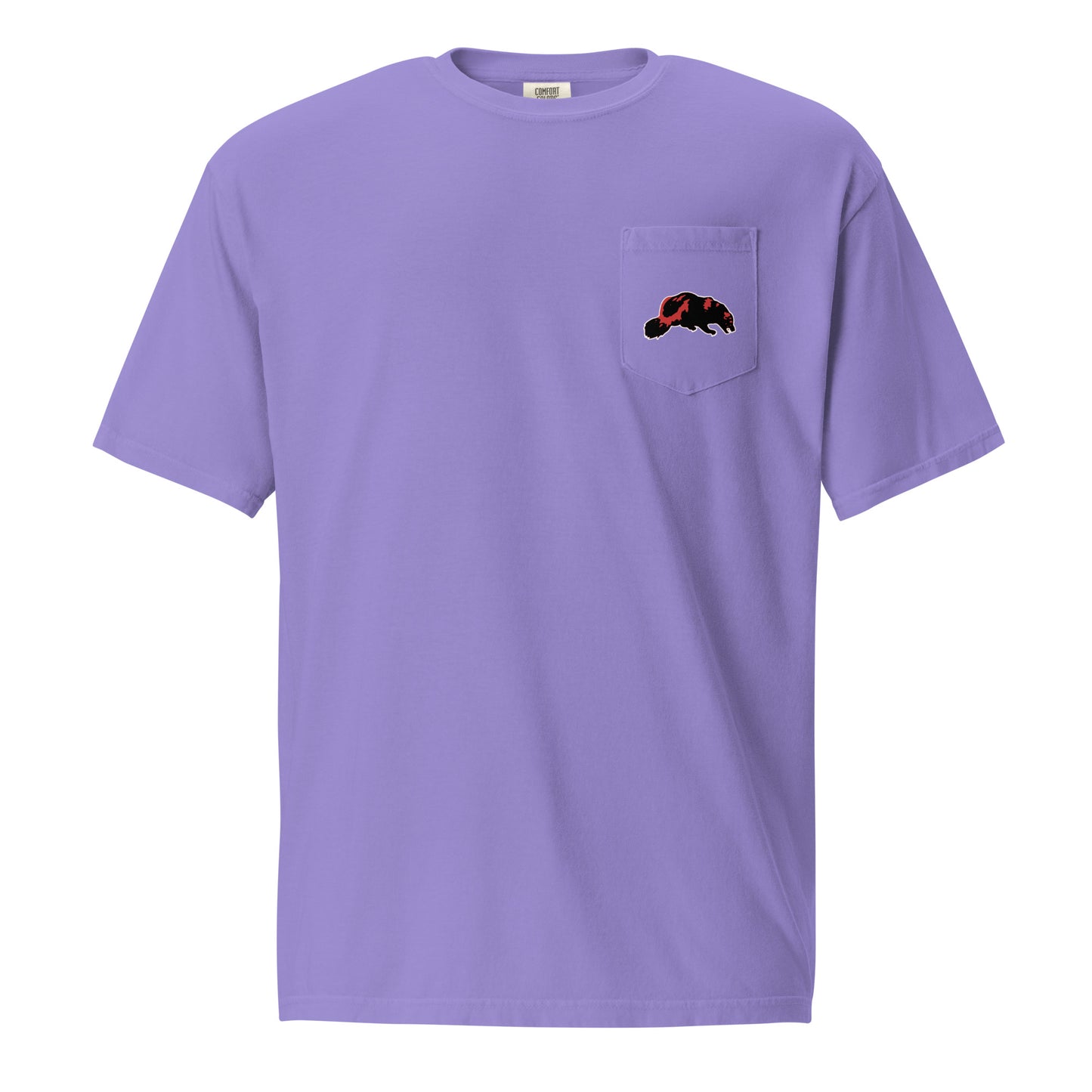 Juan Rico Wolverine Unisex garment-dyed pocket t-shirt