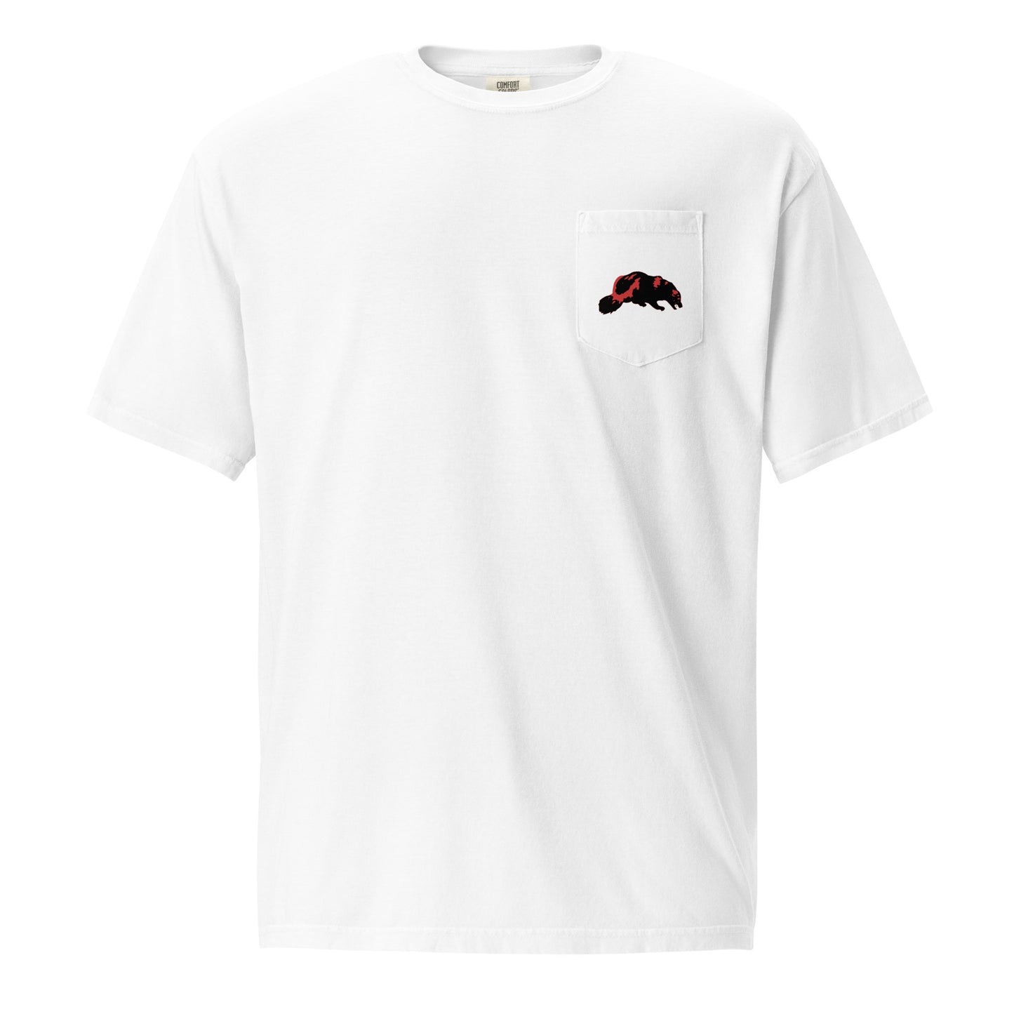 Juan Rico Wolverine Unisex garment-dyed pocket t-shirt