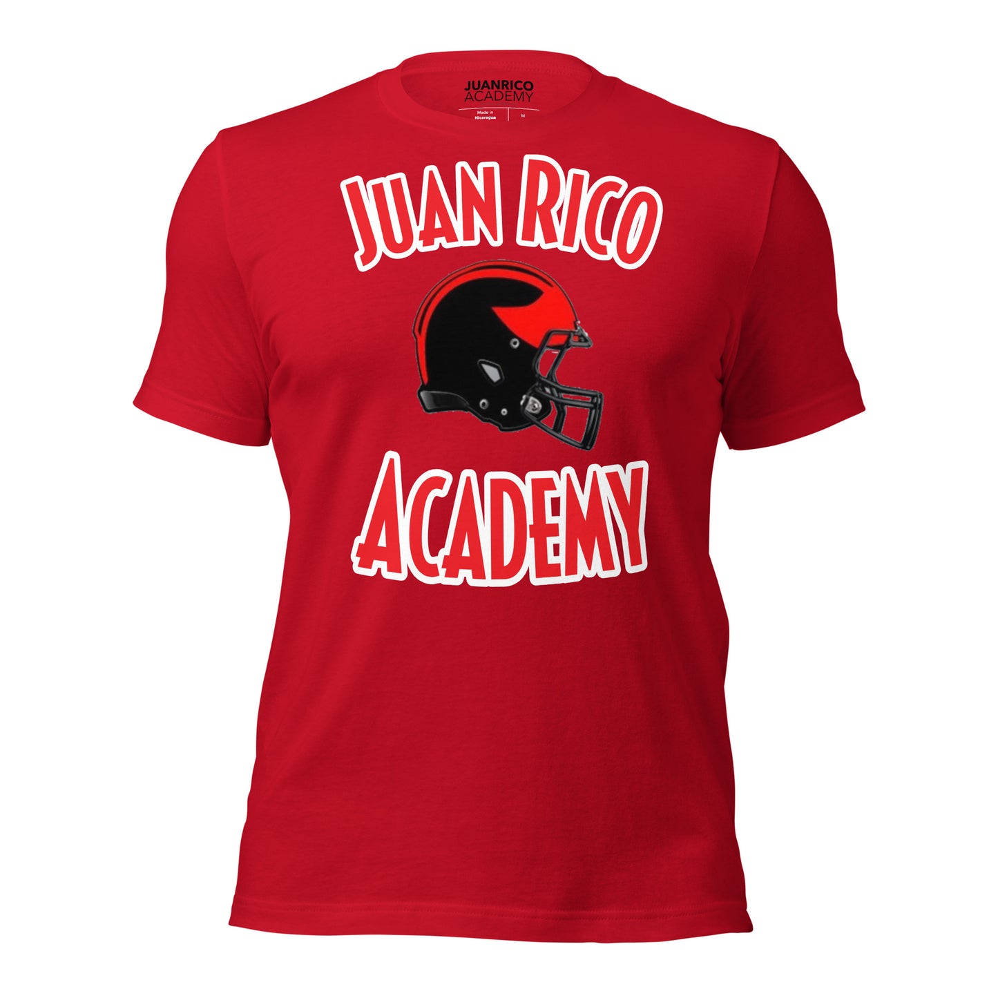 Juan Rico Academy Wolverines Football Helmet Unisex t-shirt
