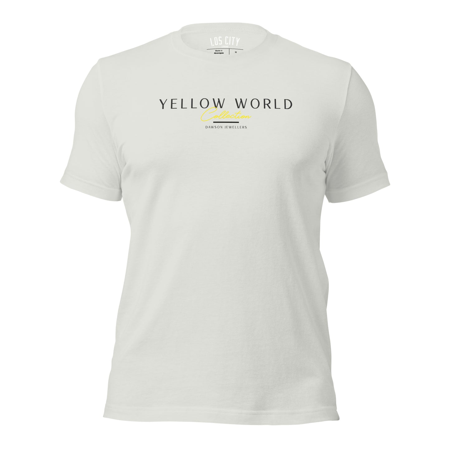 Yellow World Collection Unisex t-shirt